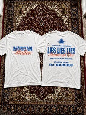 Vintage Morgan Wallen Heartbreak Club Tee, Country Tour Shirt, Unisex Tee
